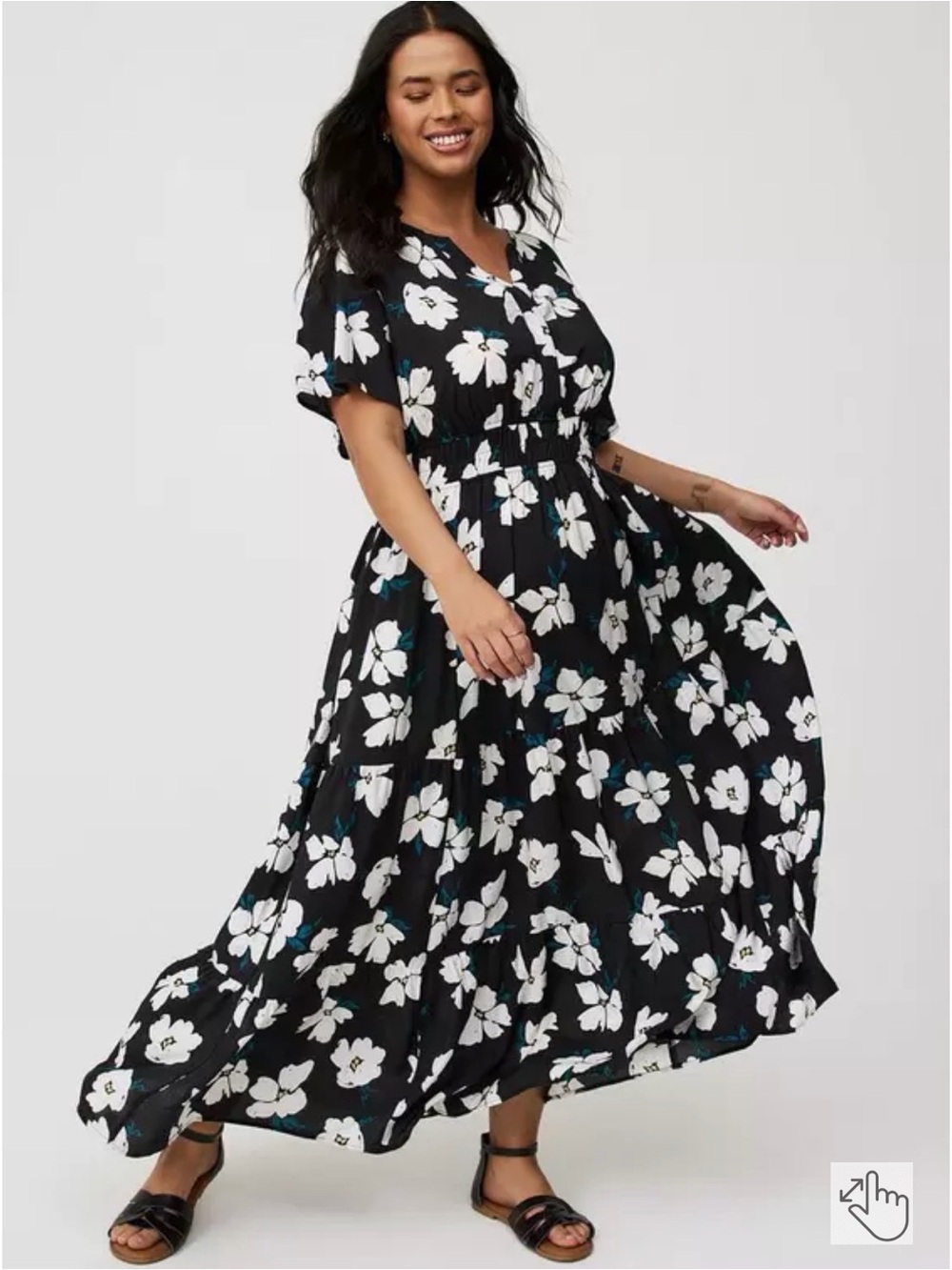 Torrid Floral Maxi Dress